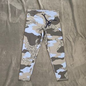 Aerie Camo Drawstring Legging